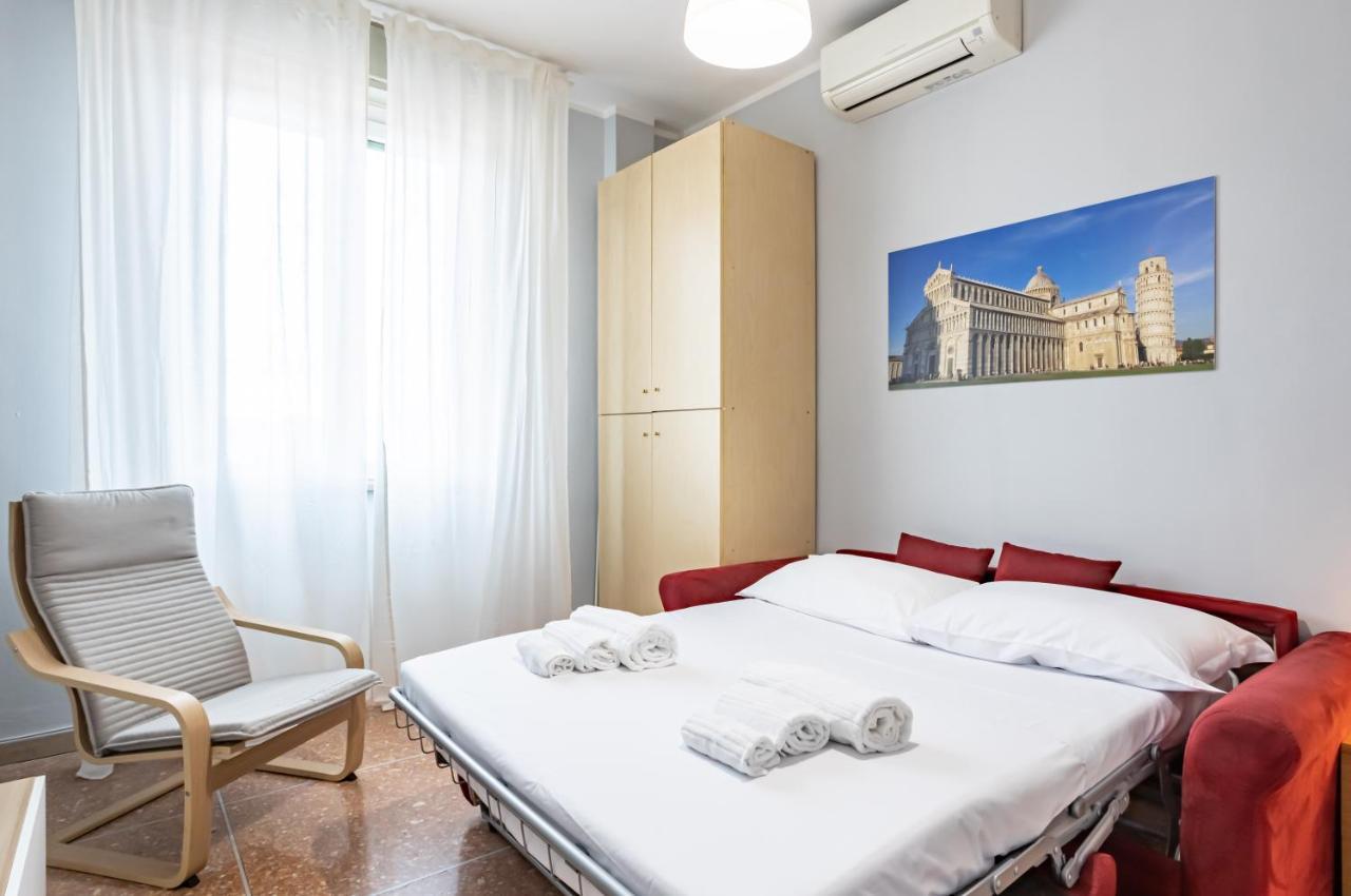 Yellowsunny Apartment With Two Balconies Pisa Exterior photo